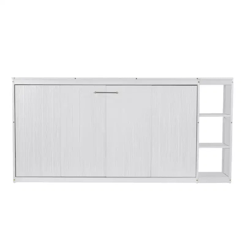 Letto a scomparsa a parete Murphy Bed con libreria, letto a parete pieghevole Cabinet Bed per camera degli ospiti ufficio
