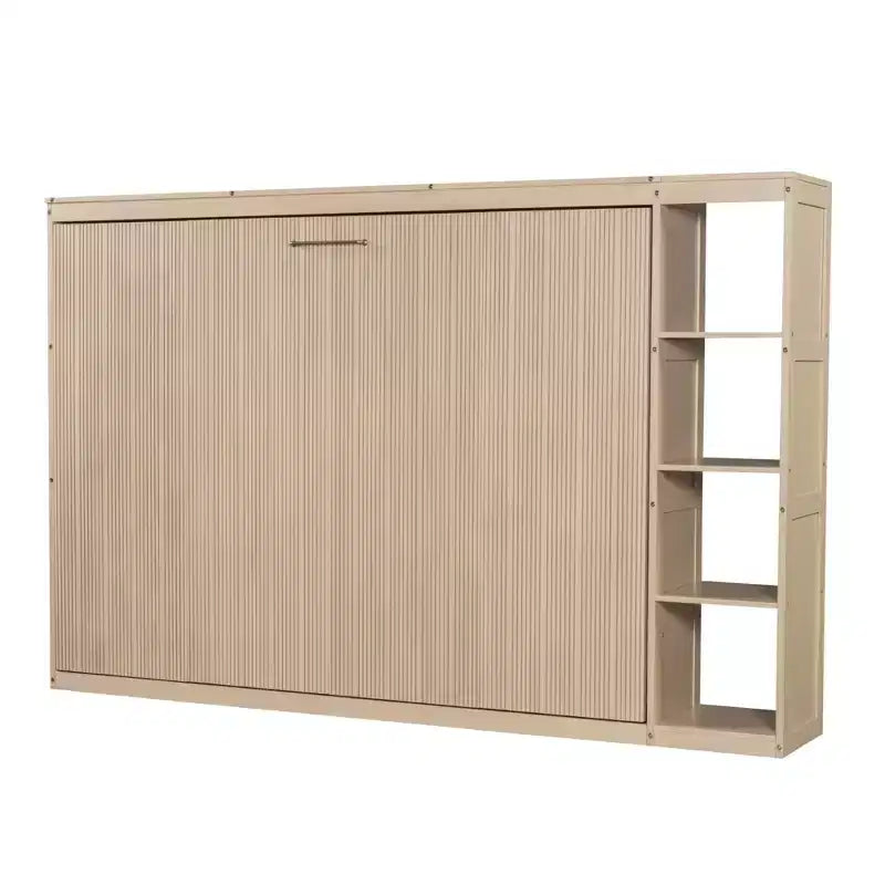 Letto a scomparsa a parete Murphy Bed con libreria, letto a parete pieghevole Cabinet Bed per camera degli ospiti ufficio