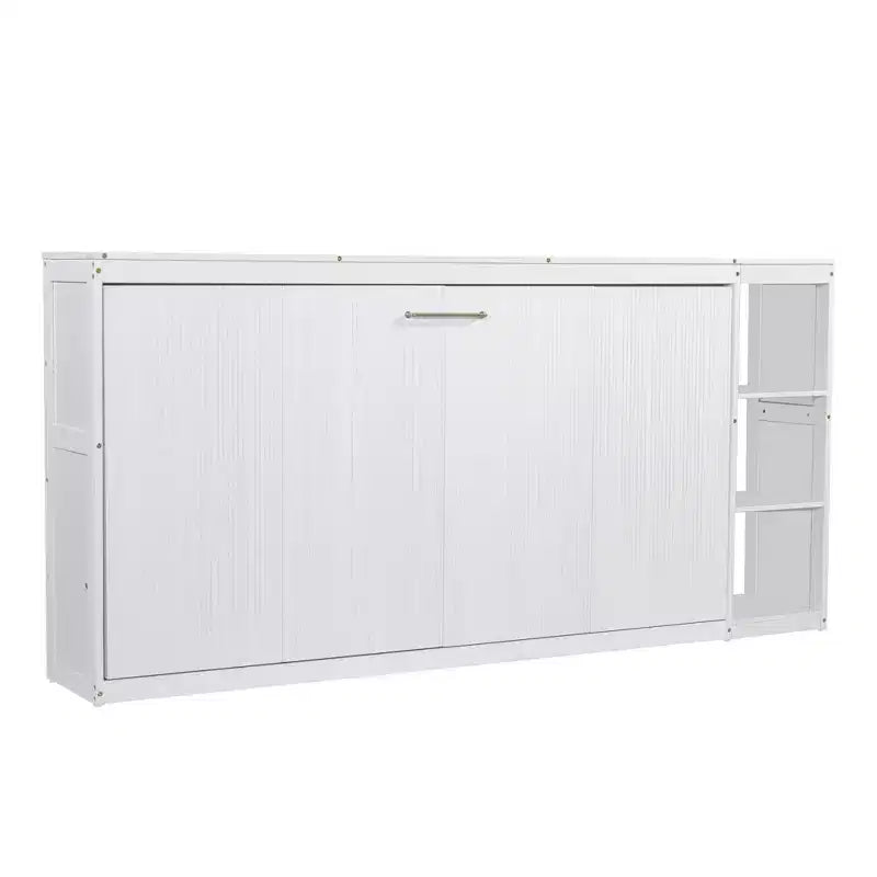 Letto a scomparsa a parete Murphy Bed con libreria, letto a parete pieghevole Cabinet Bed per camera degli ospiti ufficio