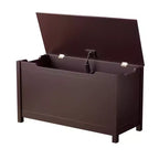 Whisen Kids Toy Box Storage, Utility Storage Cabinets with Safety Hinged Lid for Ages 2+, Quick Assembly