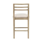 Sgabelli da bancone Christopher Knight Home Aranda in legno di Hevea con schienale a pioli (set di 2)
