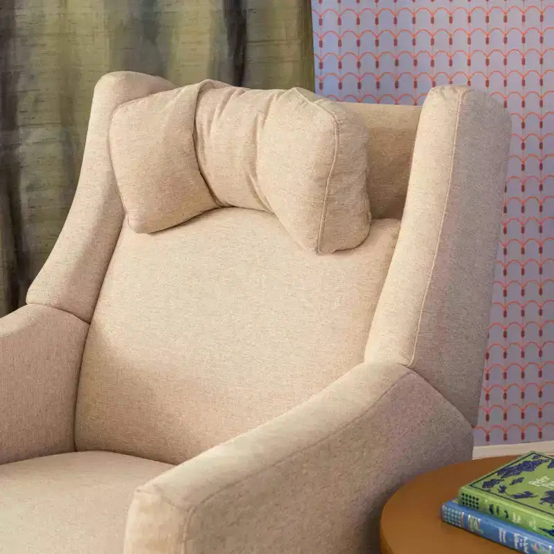 Babyletto Kiwi Deluxe Power Recliner and Swivel Glider with Heat and Massage