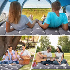 Japanese Futon Mattress Floor Mattress - Floral Pattern Tatami Mat, Sleeping Pad for Camping/Travel