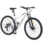 Okak 29IN Mountain Bike with 8 Speed System, Dirt Bike with Steel Frame and Front Suspension, Adult Bike for Men, Women, Boys and Girls