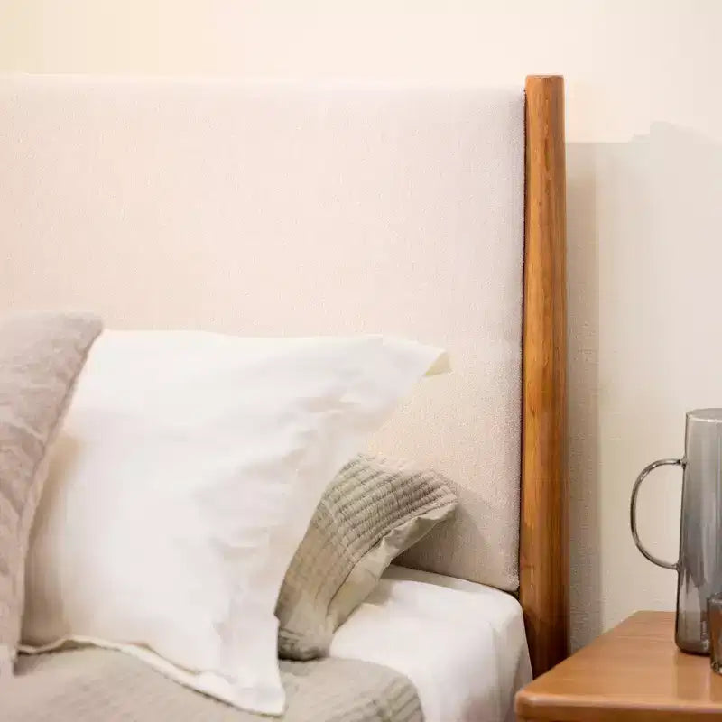 Letto matrimoniale Harbor con testiera imbottita