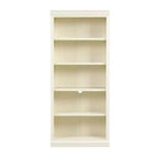 Polibi Tall LED Bookcase with Adjustable Shelves & USB Light Strip