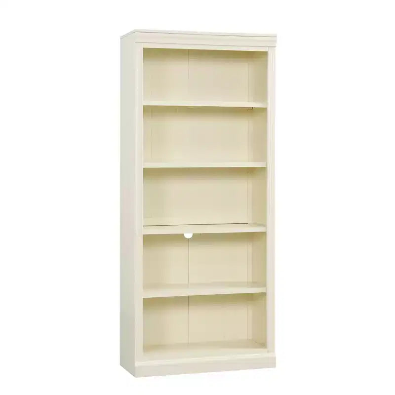 Polibi Tall LED Bookcase with Adjustable Shelves & USB Light Strip