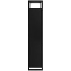 eHemco 3-Door Shoe Cabinet with Shelf, Modern Storage Organizer, Black Metal Frame, 3 Flip Drawers
