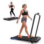 Whisen 3 in 1 Under Desk Treadmill with Incline, Walking Pad with Handle Bar, Remote Control
