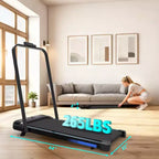 Whisen 3 in 1 Under Desk Treadmill with Incline, Walking Pad with Handle Bar, Remote Control