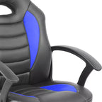 Techni Mobili Kid's Gaming and Student Racer Chair w/ Wheels