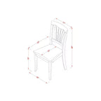 Set tavolo da pranzo di lusso - Tavolo da cucina con sedie - Set tavolo rettangolare da 7 pezzi