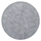 Tavolino da caffè Royal Hampton da 30 pollici, design naturalistico rotondo, cemento resistente grigio
