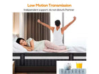 Materasso ibrido matrimoniale da 14 pollici in scatola, memory foam in gel, sensazione media, rivestimento traspirante rinfrescante, isolamento del movimento, CertiPUR-US