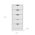 18 Five Drawer Dresser