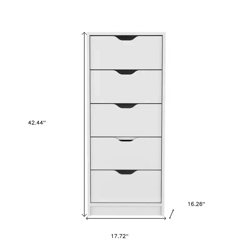 18 Five Drawer Dresser