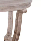 Liberty Furniture,Greystone Mill End Table in Stone White Wash w/ Wirebrush Distressing