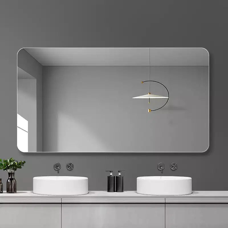 40 x 30 inch Wall-Mounted Bathroom Vanity Mirror for Bathroom Anti-Fog Waterproof