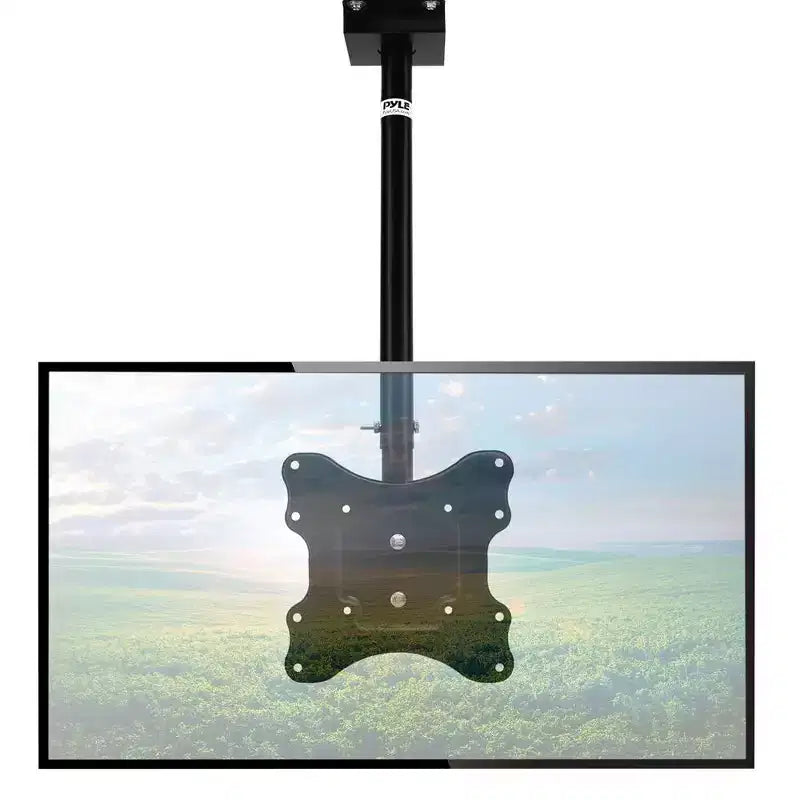 Pyle Universal Tilt, Swivel, and Height Adjustable TV Ceiling Mount Bracket for 23 - 42 TVs