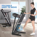 KRISRATE Treadmills with 12% Incline & 10 3D TV Screen & WiFi & APP & Heart Rate for Home, 3.25HP 9MPH Smart Treadmill, Foldable Running Machine