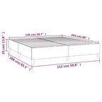 Struttura letto in similpelle bianca, compensato, legno ingegnerizzato Queen
