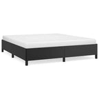 Struttura letto nera 75% polivinilcloruro, 5% cotone, 20% poliestere