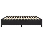 Struttura letto nera 75% polivinilcloruro, 5% cotone, 20% poliestere