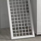 Cat Litter Box Furniture, Hidden Litter Box Enclosure 41.9'' - Double Layer Modern Cat House with Platform Ladder Indoor Washroom Villa Cabinet