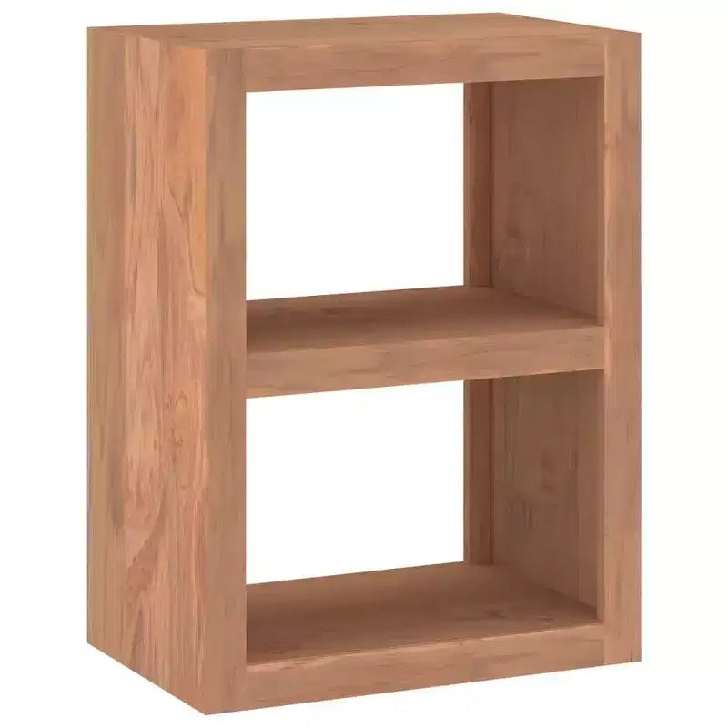 vidaXL Side Table 17.7x11.8x23.6 Solid Wood Teak