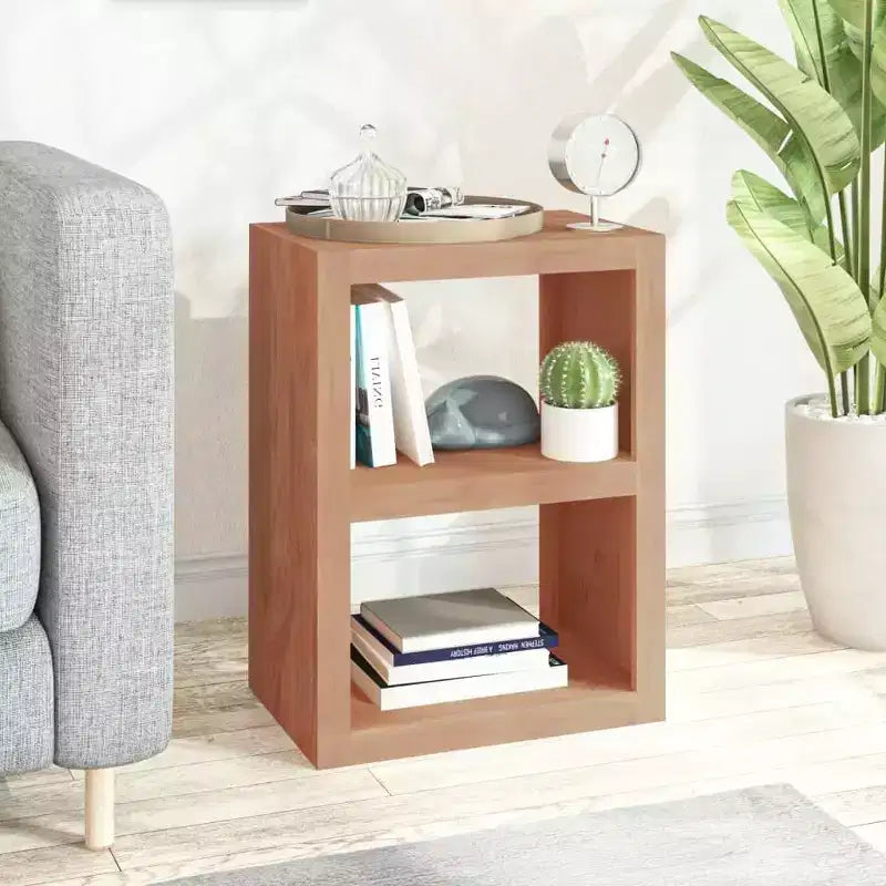 vidaXL Tavolino da caffè 45x30x60 cm Legno massello di teak