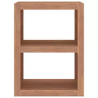 vidaXL Tavolino da caffè 45x30x60 cm Legno massello di teak