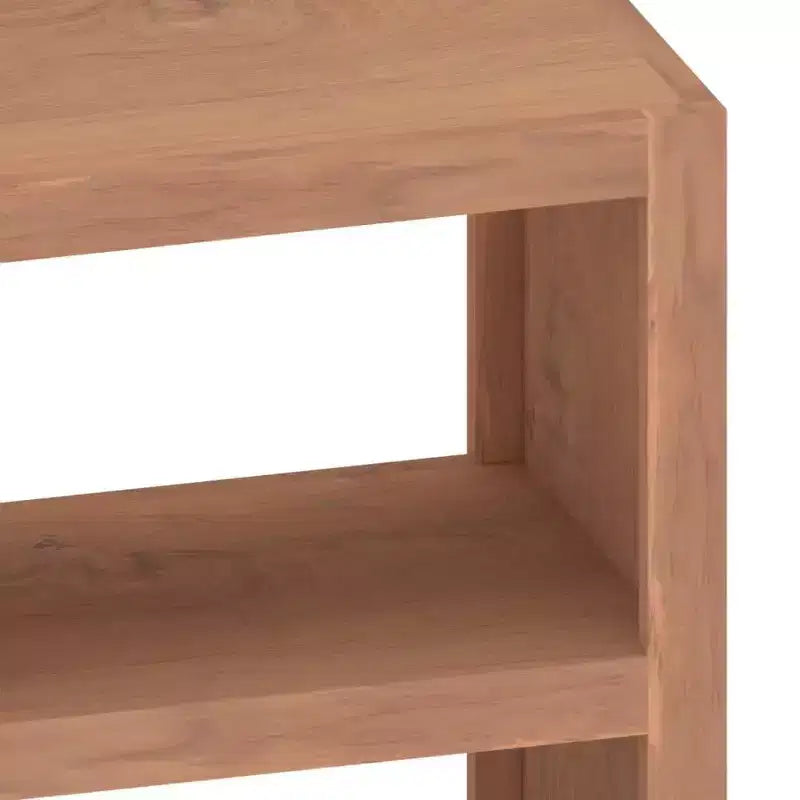 vidaXL Tavolino da caffè 45x30x60 cm Legno massello di teak