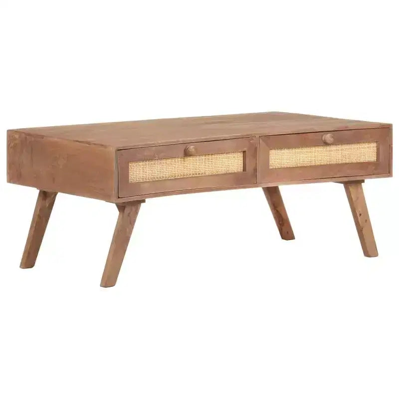 vidaXL Coffee Table 39.4x23.6x15.7 Solid Mango Wood