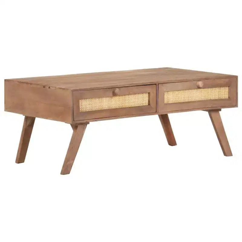 vidaXL Coffee Table 39.4x23.6x15.7 Solid Mango Wood