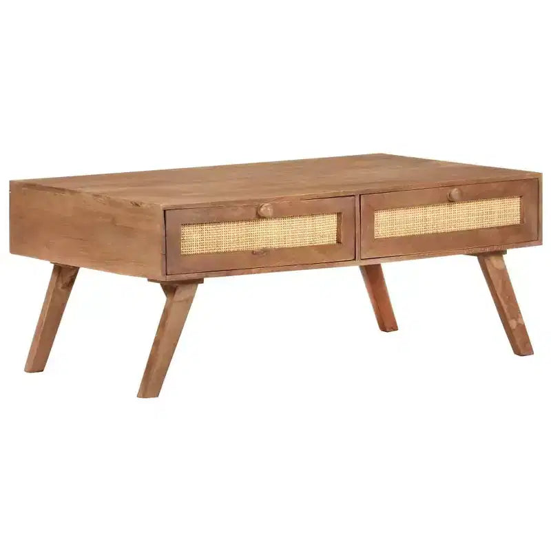 vidaXL Coffee Table 39.4x23.6x15.7 Solid Mango Wood