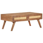 vidaXL Coffee Table 39.4x23.6x15.7 Solid Mango Wood