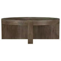 Coaster,Kinkaid Round Solid Mango Wood Coffee Table