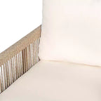 MAYEERTY Set di 2 Sedie a Sdraio Moderne da Esterno, Struttura in Legno Massiccio, Comodi Cuscini in Poliestere Resistenti alle Intemperie, per Patio Giardino Balcone