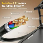Tapis Roulant per Casa con Capacità di 400 libbre e Inclinazione del 20%, Tapis Roulant Pieghevole da 5.0 HP per Esercizio, 0.6-12 MPH, Controllo tramite APP, Assorbimento degli Urti, Supporto per le Ginocchia