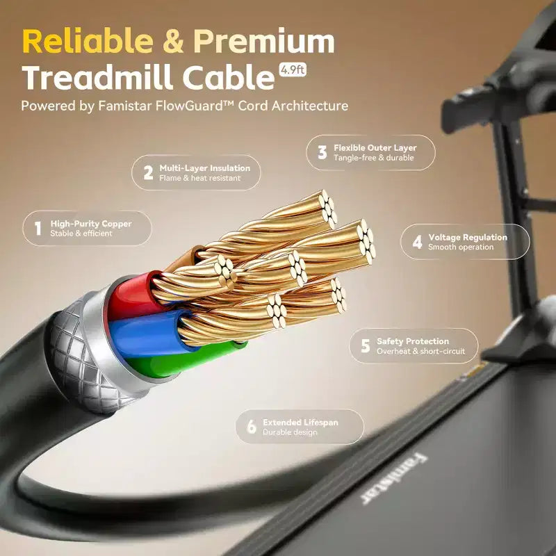 Tapis Roulant Inclinabile al 20% per Casa, Tapis Roulant Pieghevole con Capacità di 180 kg, Macchina da Corsa da 5.0 HP, Nastro Largo 46 cm