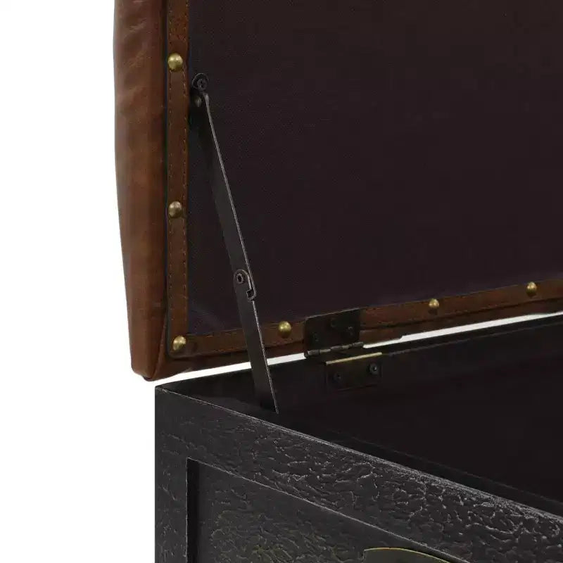 vidaXL Storage Bench with Castors 31.7 Solid Wood Fir