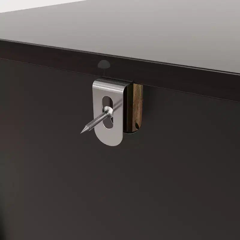 Hitow Mobile Espositore Illuminato a LED Libreria in Vetro con Ante in Legno Elegante Mobile Contenitore per Decorazioni e Libri Armadietto Autoportante