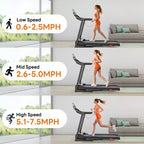 Tapis Roulant da 3,25 HP in Offerta per la Casa, Tapis Roulant Elettrico con Capacità di 136 kg, Tapis Roulant Pieghevole con Inclinazione, Macchina da Corsa con 64 Programmi Preimpostati