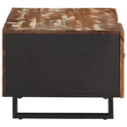 vidaXL Coffee Table Mixed Colors Solid reclaimed wood