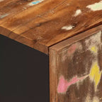 vidaXL Coffee Table Mixed Colors Solid reclaimed wood