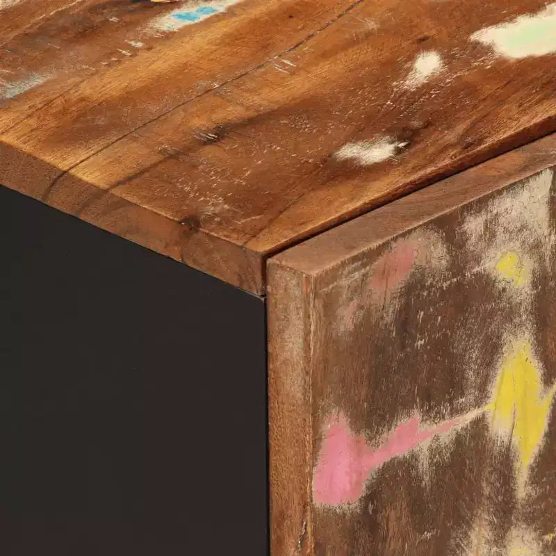 vidaXL Coffee Table Mixed Colors Solid reclaimed wood