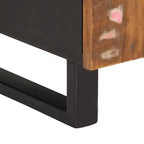 vidaXL Coffee Table Mixed Colors Solid reclaimed wood