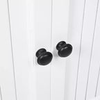 20 Small Bathroom Vanity Sink Combo with Storage , Wood Bathroom Floor Cabinet with Drawers and Doors, White
