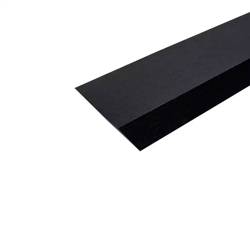 18.11 Black Floating Shelf C invisible-bracket wood wall mount, perfect bathroom/bedroom/kitchen dcor or book/plant display, easy install.
