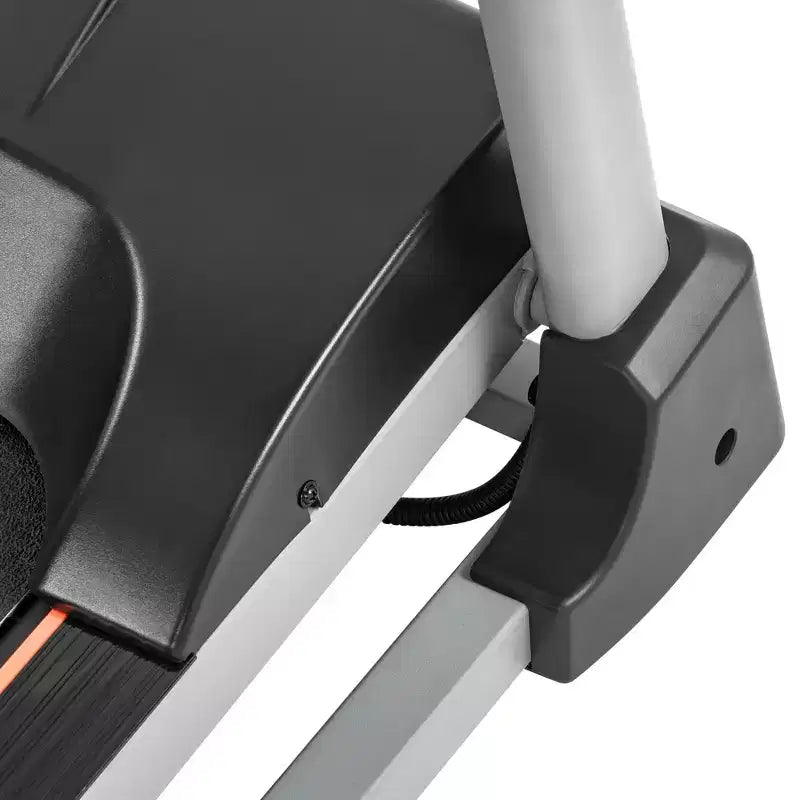 Okak 2.5HP Easy Folding Treadmill with Device Holder & Pulse Sensor, Walking Pad with 3-Level Incline Adjustable, Compact Treadmill, Black